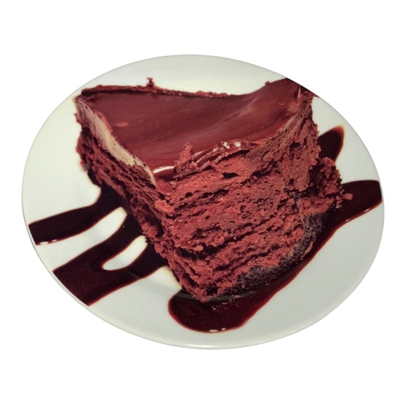 NIB Stokes Chocolate Treat Porcelain Dessert Serving Plates Set of 4 - Picture 5 of 8